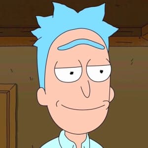 Simple Rick avatar